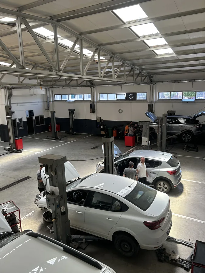 Sima Otomotiv servis atölyesi